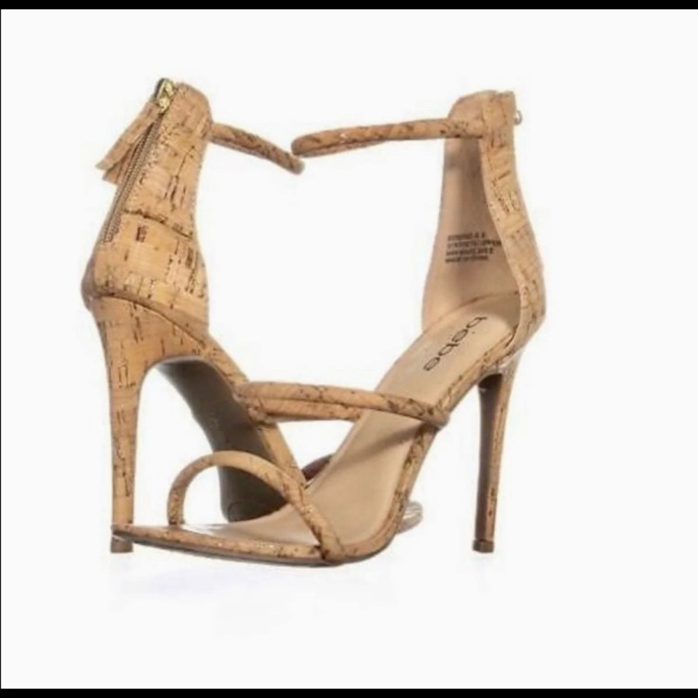 Cork Ankle Heels